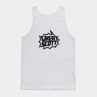 Great Scott! (Black) Tank Top